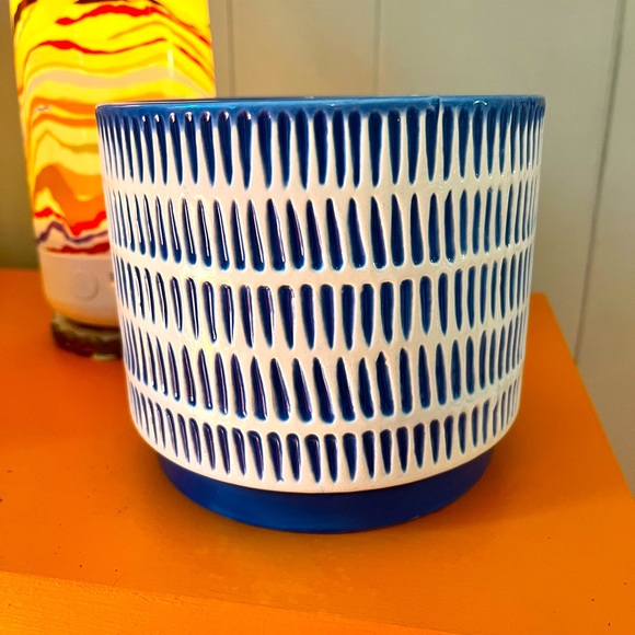 🆕 Boho Ceramic Planter Cache Pot - Picture 6 of 9